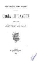 Orgía de hambre