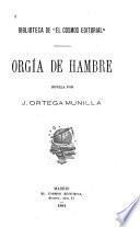 Orgía de hambre