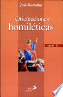 Orientaciones Homileticas: Ano B