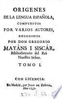 Origenes de la lengua española,