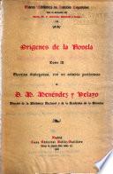 Orígenes de la novela