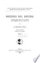 Orígenes del español