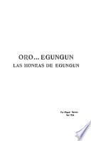 Oro-egungun, las honras de egungun