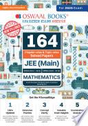Oswaal 164 Chapter-wise & Topic-wise Solved Papers JEE (Main) | Online (2012-2024) & Offline (2002-2018) | Mathematics Book | For 2025 Exams