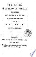 Otelo, ó, El moro de Venecia