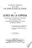 Otras obras: Leyes de la esposa conceptos y suspiros del corazón