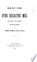 Otro desastre más (España en París)
