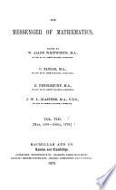 Oxford, Cambridge and Dublin Messenger of Mathematics
