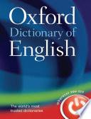 Oxford Dictionary of English