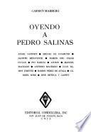 Oyendo a Pedro Salinas