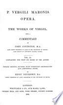P. Vergili Maronis opera: The first six books of the Aeneid