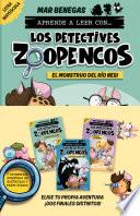 Pack Aprender a leer con... ¡Los Detectives Zoopencos! 1, 2 y 3: En letra