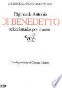 Páginas de Antonio di Benedetto