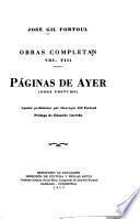 Páginas de ayer