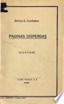 Páginas dispersas