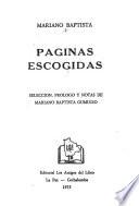 Páginas escogidas