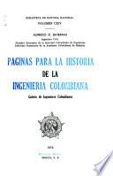 Páginas para la historia de la ingeniería colombiana