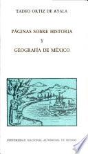 Páginas sobre historia y geografía de México