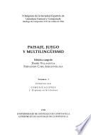 Paisaje, juego y multilingüismo