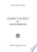 Pajaros y plantas en Chateaubriand