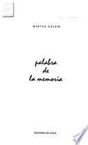 Palabra de la memoria