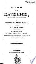 Palabras de un católico