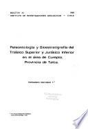 Paleontología y bioestratigrafía del Triásico Superior y Jurásico Inferior en el área de Curepto, Provincia de Talca