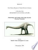 Paleontology and Geology of the Upper Jurassic Morrison Formation