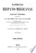 Pandectas hispano-megicanas