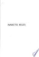 Pandectes belges