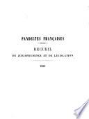 Pandectes françaises