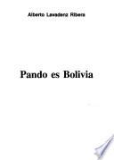 Pando es Bolivia