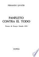 Panfleto contra el todo