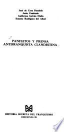 Panfletos y prensa antifranquista clandestina