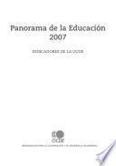 Panorama de la educación 2007 Indicadores de la OCDE