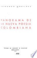 Panorama de la nueva poesía colombiana
