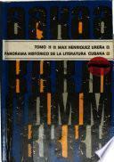 Panorama histórico de la literatura cubana