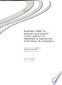 Panorama sobre los modelos pedagógicos y curriculares de los programas de arquitectura en Colombia y Latinoamérica