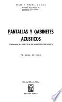 Pantallas y gabinetes acústicos