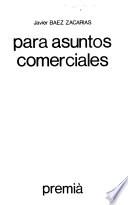 Para asuntos comerciales