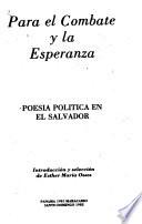 Para el combate y la esperanza
