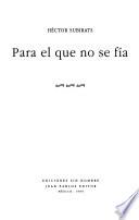 Para el que no se fía