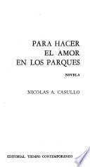 Para hacer el amor en los parques