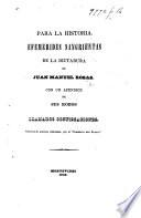 Para la historia. Efemeride sangrientas de la dictadura de J. M. Rosas ... Coleccio de artículos publicados por el “Comercio del Plata.”