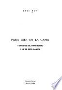 Para leer en la cama