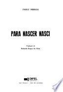 Para nascer nasci