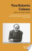 Para Roberto Calasso