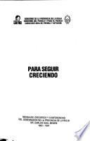 Para seguir creciendo