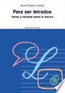 Para ser letrados