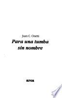 Para una tumba sin nombre